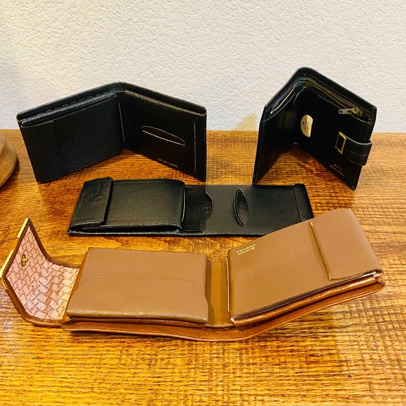 Buxton Other - Lot of Vintage Leather Wallets - Buxton and Prince Gardner